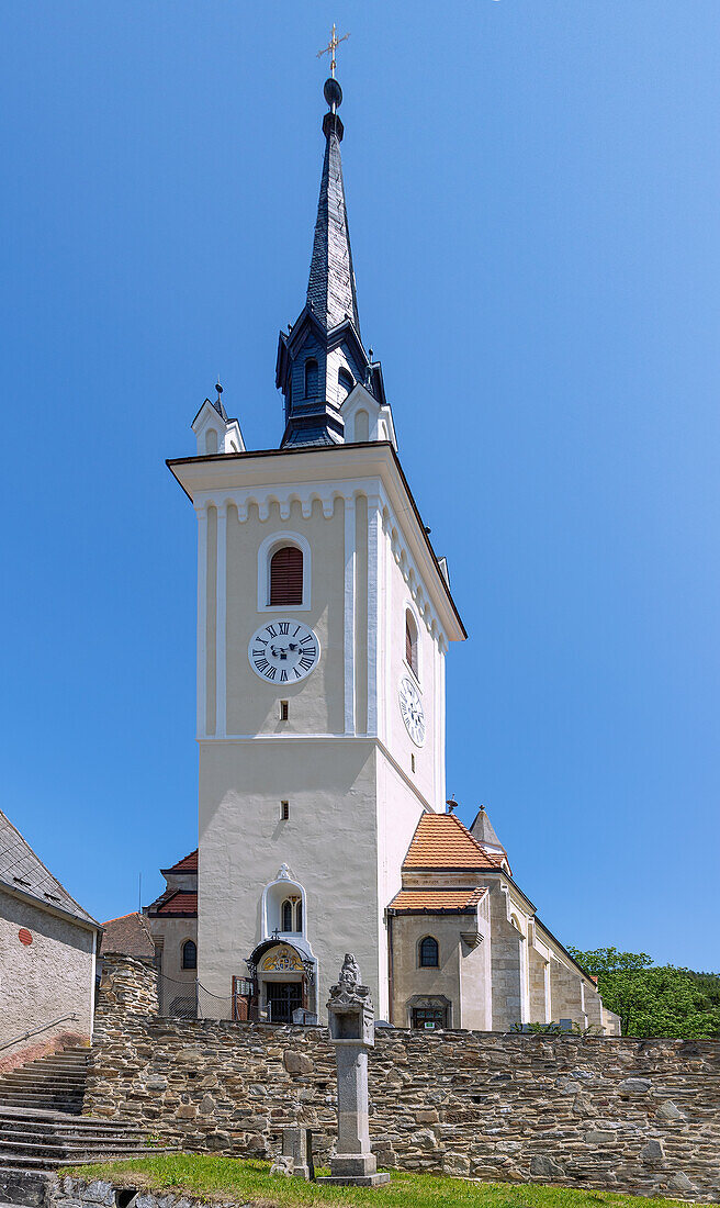 Kirche Mariä Himmelfahrt, Rožmitál na Šumavě, Südböhmen, Tschechien