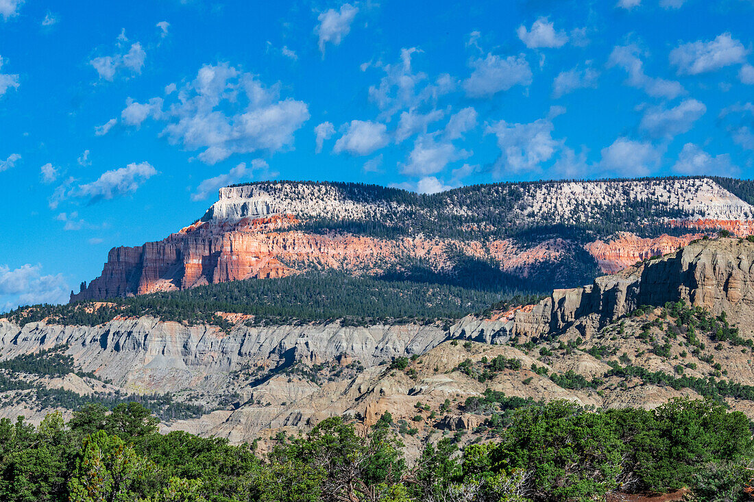 View of The Grand Staircase of Escalante national monument, nmear Escalante Utah