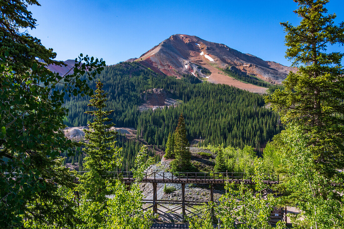 Idarado Ghost town on Red Mountain Pass outside of ionton Colorado