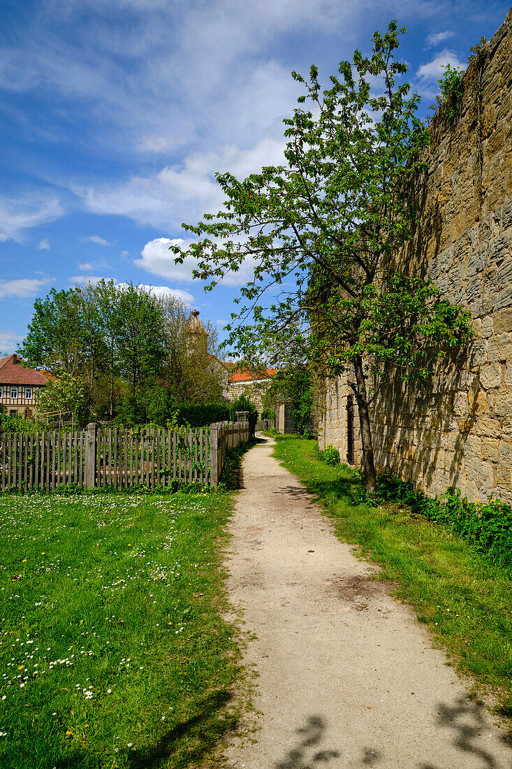 Historic old town of Sesslach, district of Coburg, Upper Franconia, Franconia, Bavaria, Germany