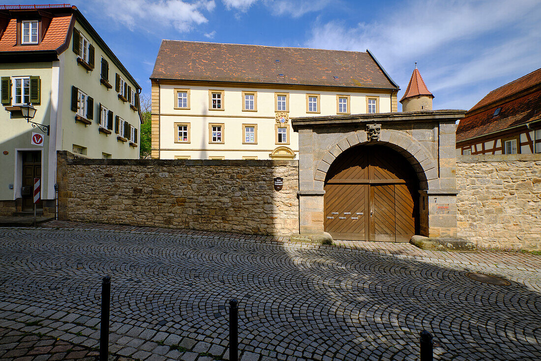 Historische Altstadt von Seßlach, Landkreis Coburg, Oberfranken, Franken, Bayern, Deutschland