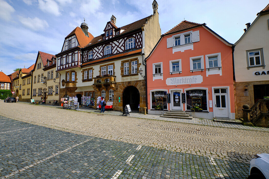 Historic old town of Sesslach, district of Coburg, Upper Franconia, Franconia, Bavaria, Germany