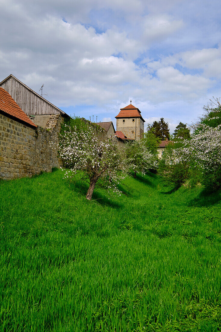 Historic old town of Sesslach, district of Coburg, Upper Franconia, Franconia, Bavaria, Germany