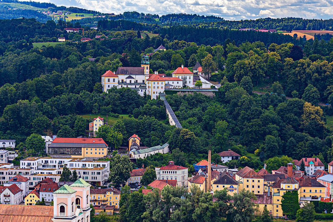Mariahilf pilgrimage church in Passau, Bavaria, Germany