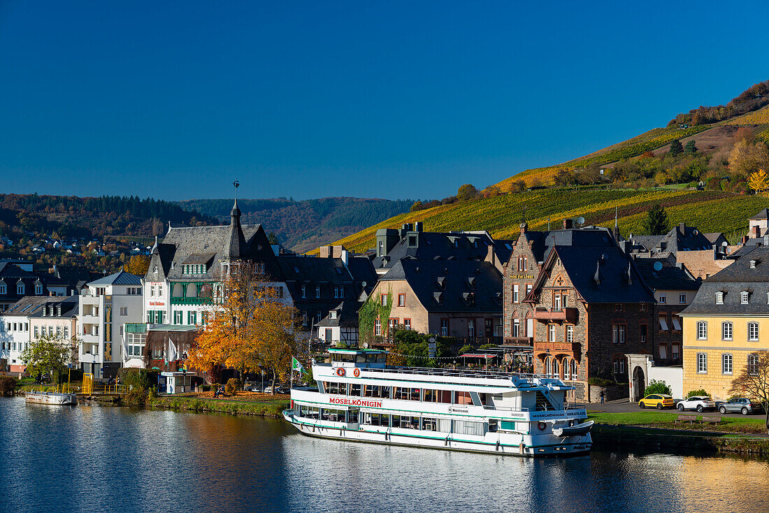 Traben-Trarbach, Stadtteil Traben, Mosel, Kreis Bernkastel-Wittlich, Rheinland-Pfalz, Deutschland, Europa