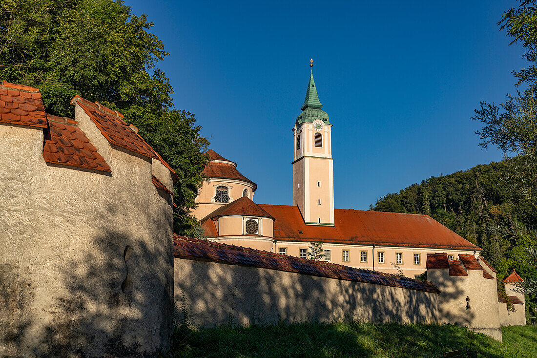 Benediktinerabtei Kloster Weltenburg bei Weltenburg, Bayern, Deutschland