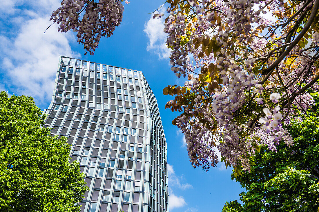 Dancing towers, high-rise building, Reeperbahn, St. Pauli, Hamburg, Germany