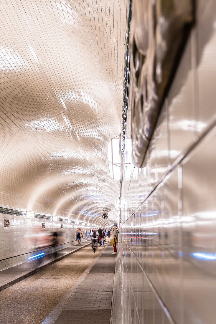 St. Pauli-Elbtunnel, Old Elbtunnel, Hamburg-Mitte, Hamburg, Germany