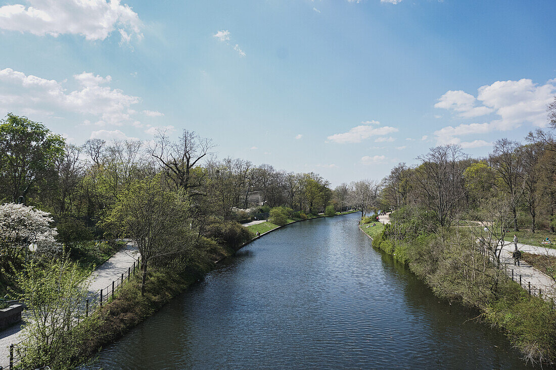 On a sunny day out and about in the Tiergarten in Berlin, Germany.