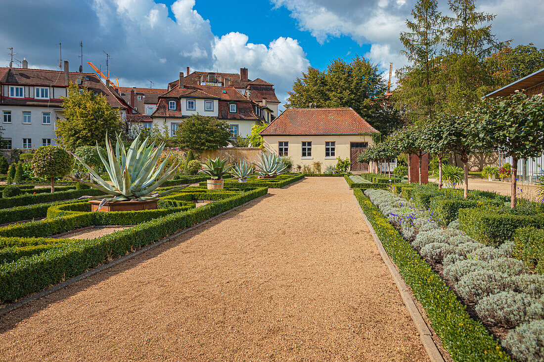 Leonhart-Fuchs-Garten in Ansbach, Bayern, Deutschland