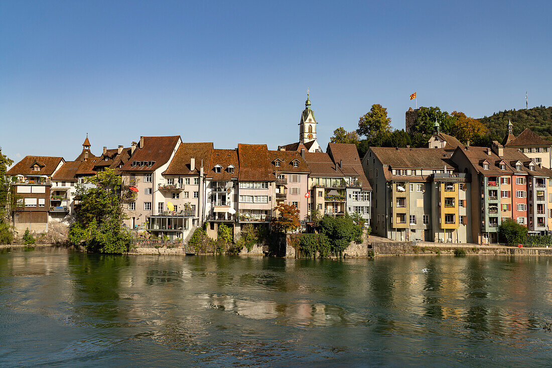 Laufenburg and the Rhine, Aargau, Switzerland, Europe