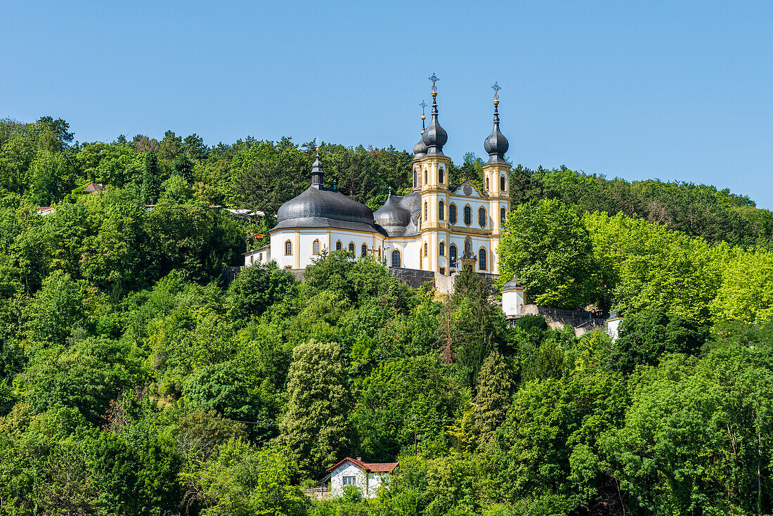 Käppele pilgrimage church in Würzburg, Lower Franconia, Franconia, Bavaria, Germany