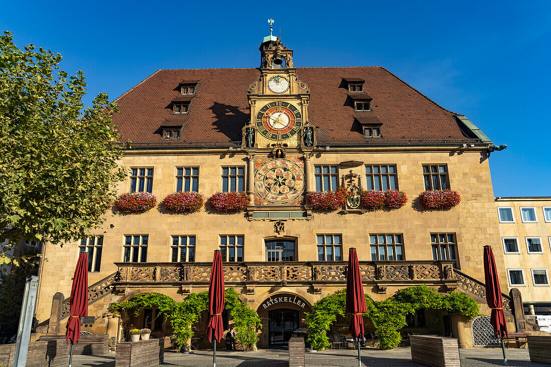 Das Rathaus in Heilbronn, Baden-Württemberg, Deutschland