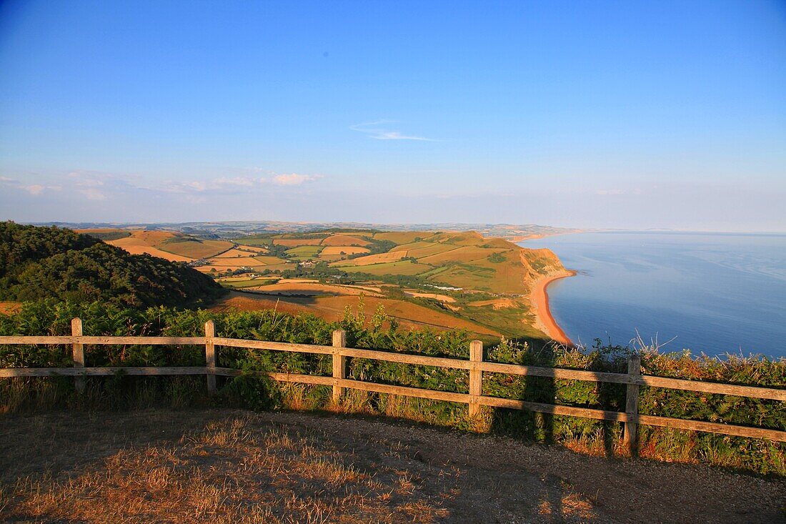 View of the Golden Cup, southern England, Great Britain