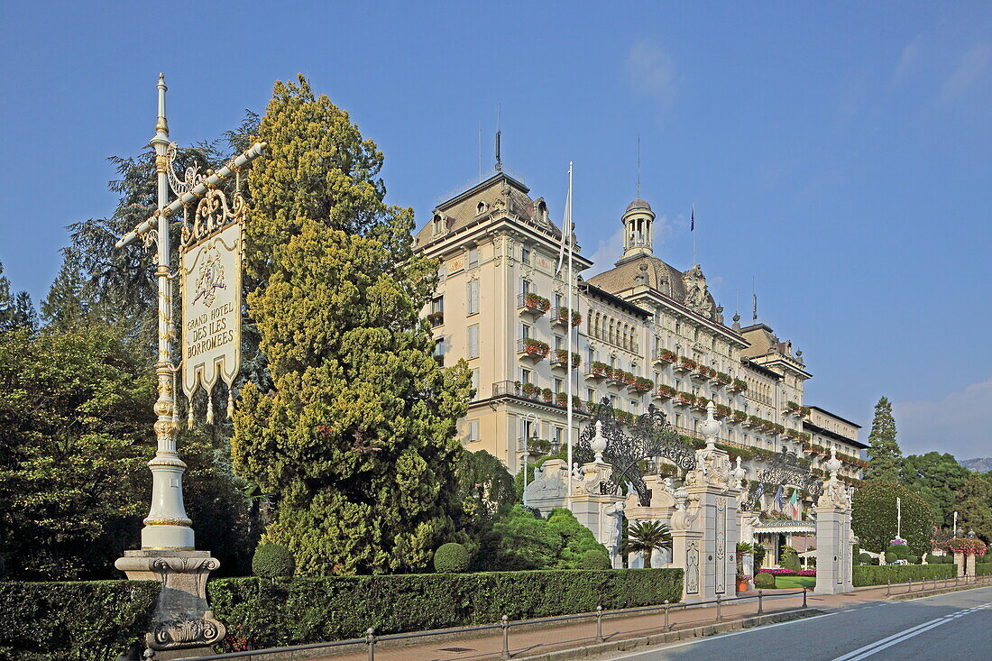 Grand Hotel des Iles Borromees, Stresa, Lake Maggiore, Piedmont, Italy