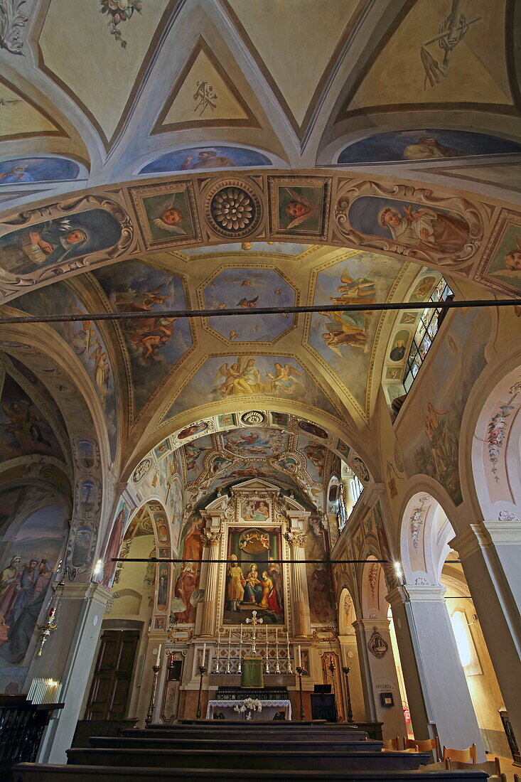 Santa Caterina di Sasso, Leggiuno, Lake Maggiore, Lombardy, Italy