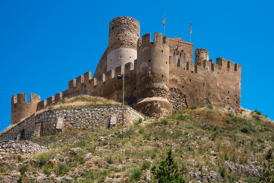 Castilio de Atalaya, in Biar, Moorish, from 800 - 14oo , then Spanish until 1700, province of Alicante,