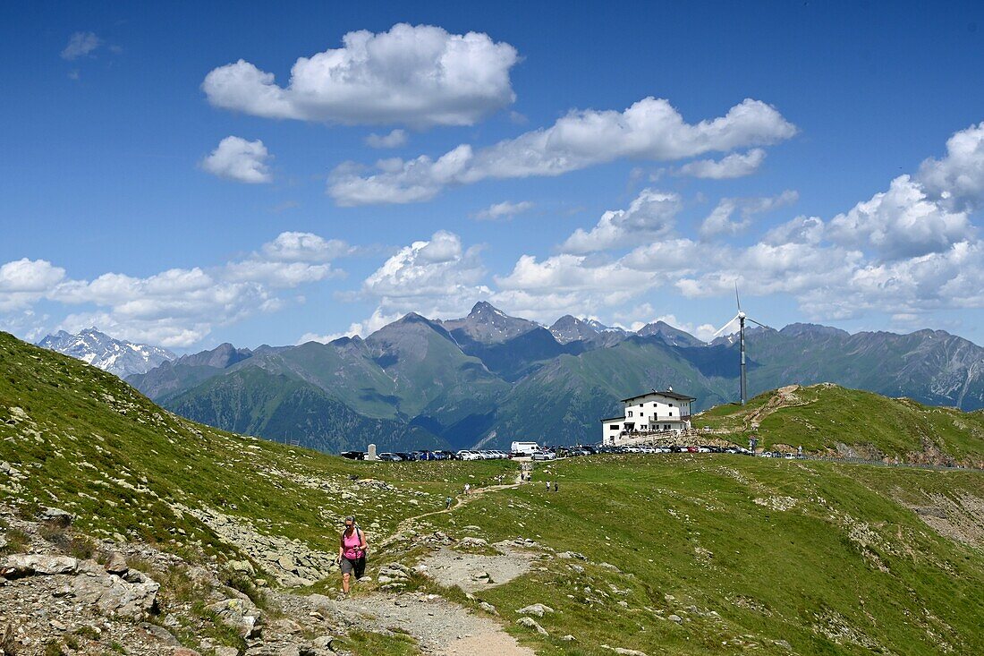 Penserjoch am Sarntal, Südtirol, Italien