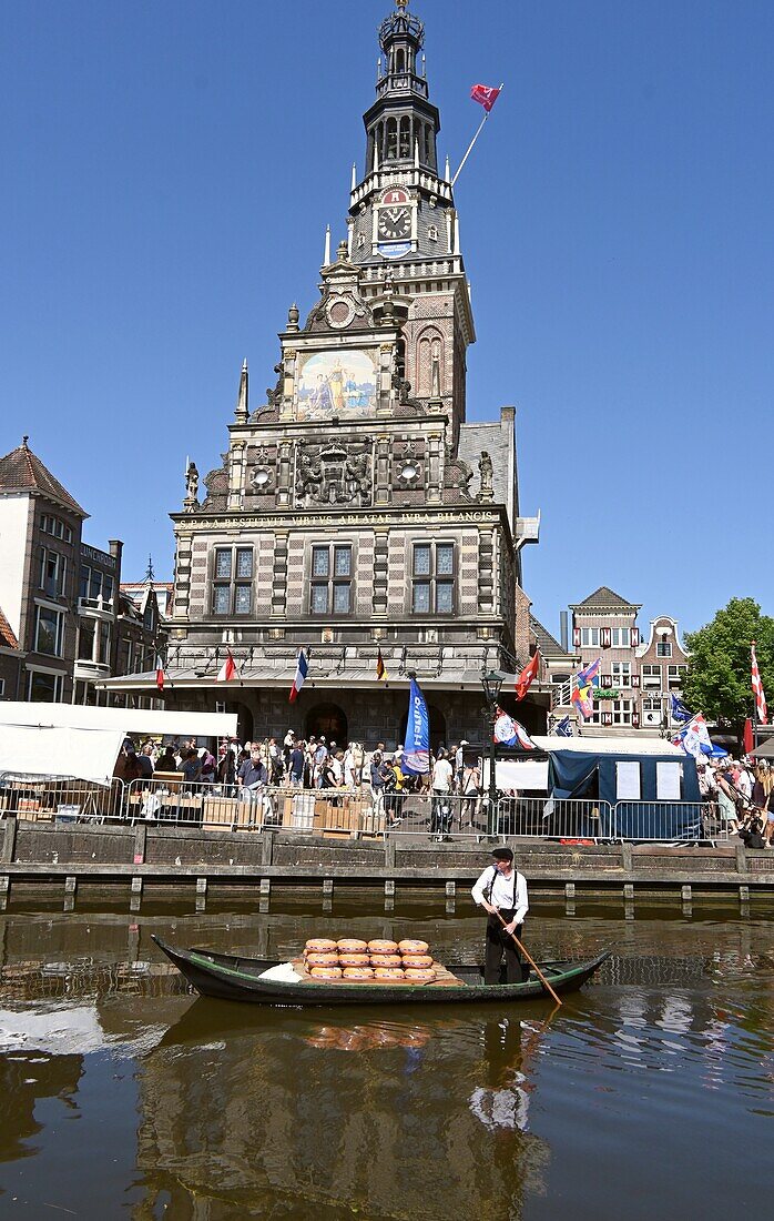 Dutch Cheese Museum in Alkmaar, North Holland, Netherlands