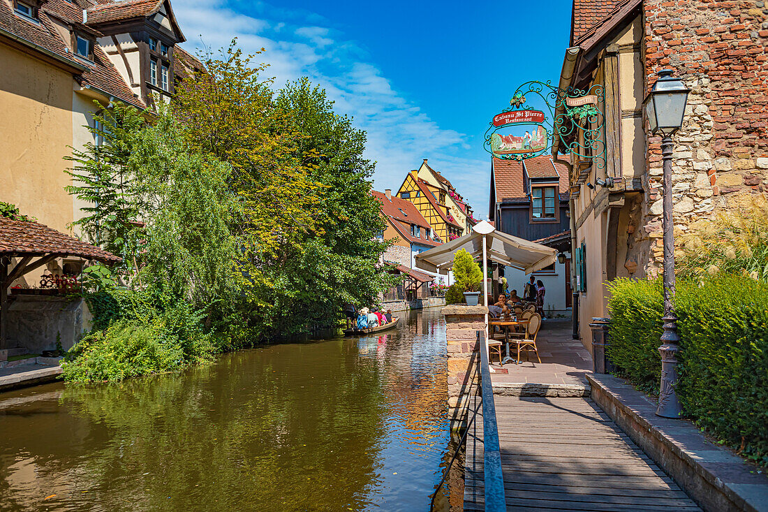 Little Venice of Colmar in Alsace, France