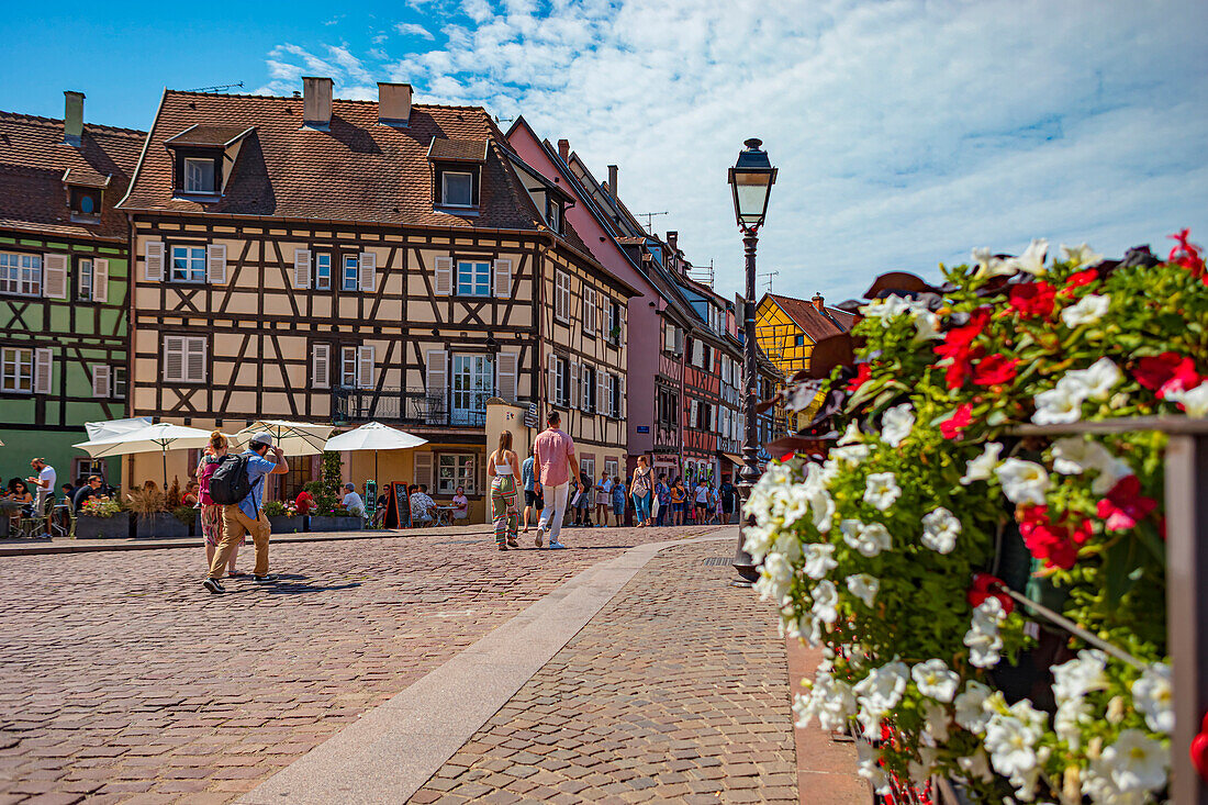 Little Venice of Colmar in Alsace, France