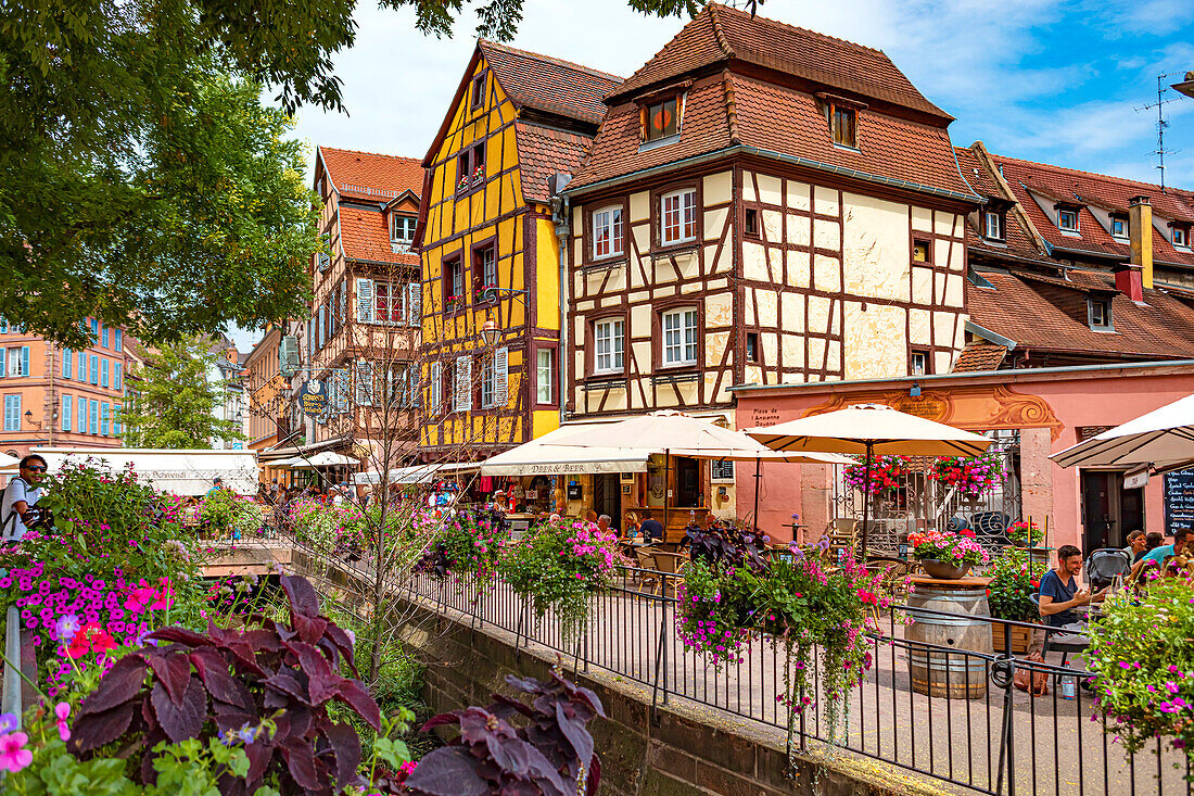 Little Venice of Colmar in Alsace, France