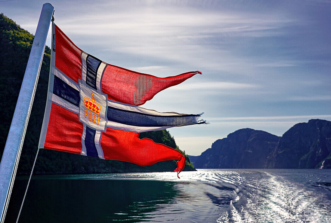 Norwegen, Provinz Rogaland, Bootsfahrt auf dem Lysefjord
