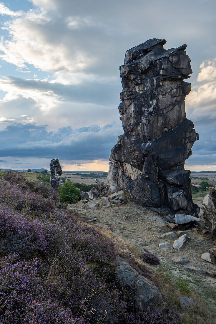 Teufelsmauer im Harz, Weddersleben bei Thale, Sachsen-Anhalt, Deutschland