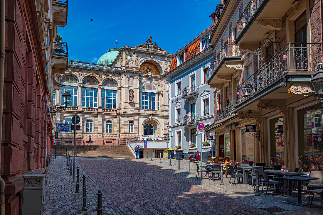 Römerplatz in Baden-Baden, Baden-Wuerttemberg, Deutschland