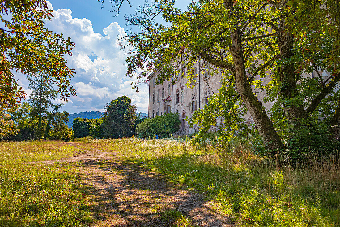 Neues Schloss in Baden-Baden, Baden-Wuerttemberg, Deutschland