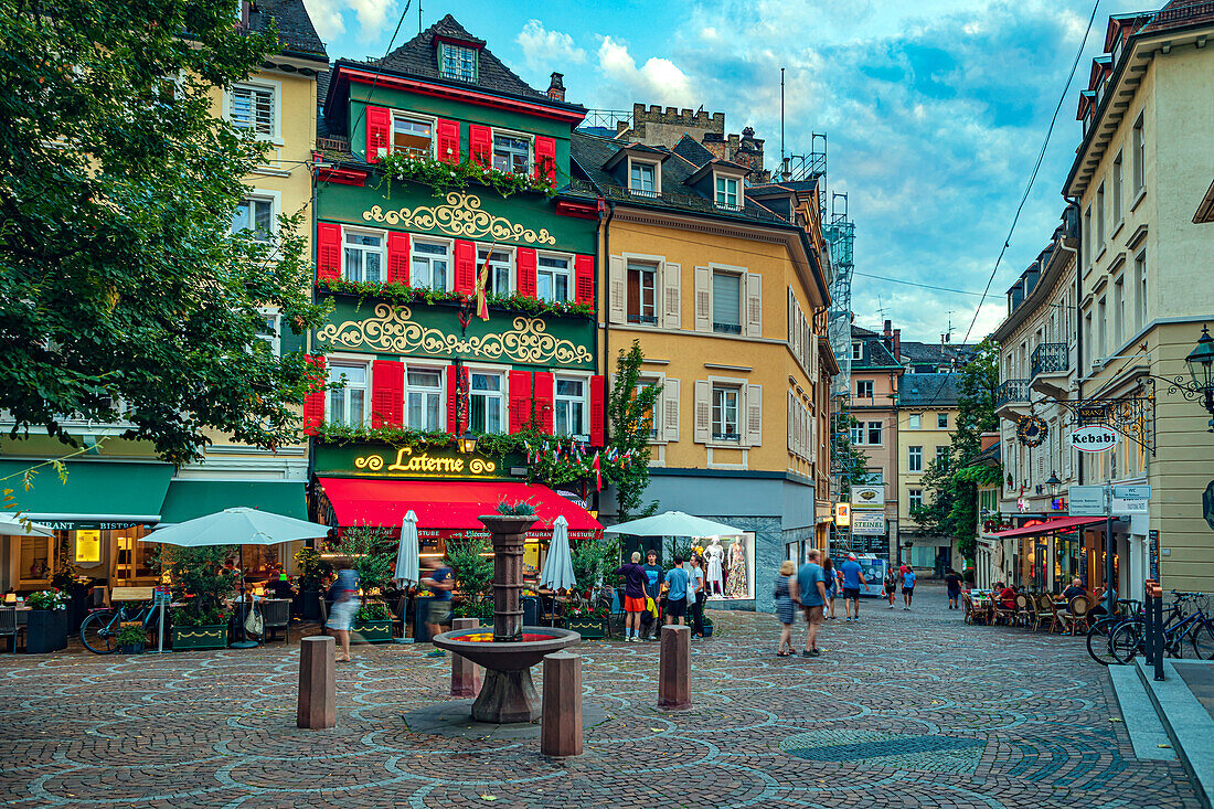 Jesuitenplatz in Baden-Baden, Baden-Wuerttemberg, Germany