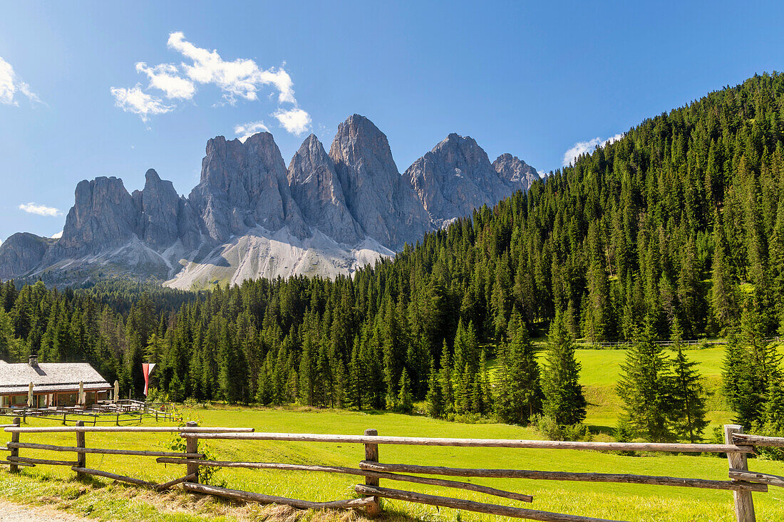 Natural Park Puez-Odle, Val di Funes, Südtirol, Bolzano district, Italy