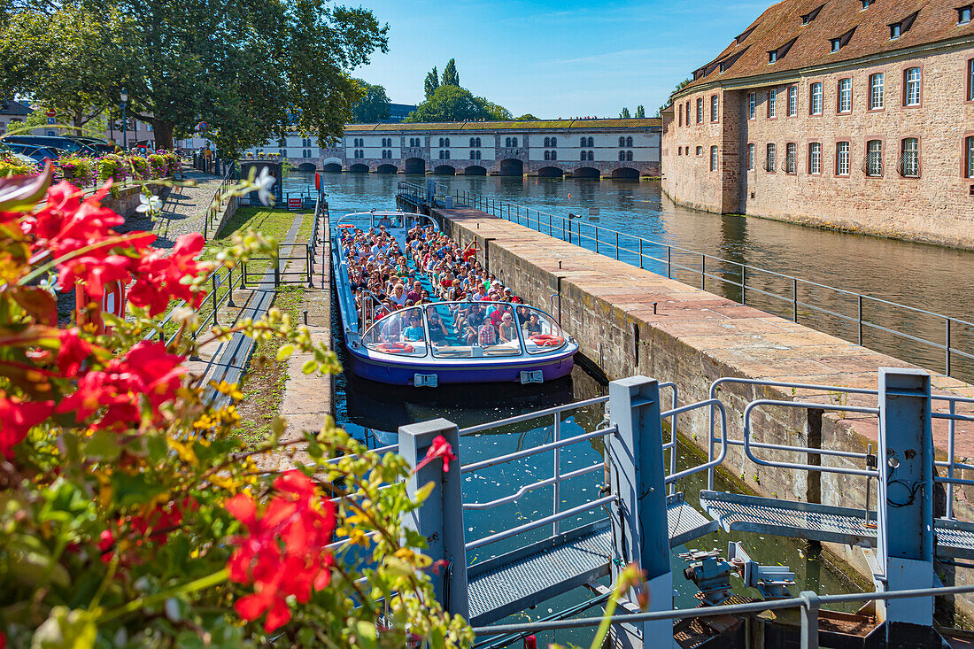 Écluse B de la Petite France from Strasbourg in France