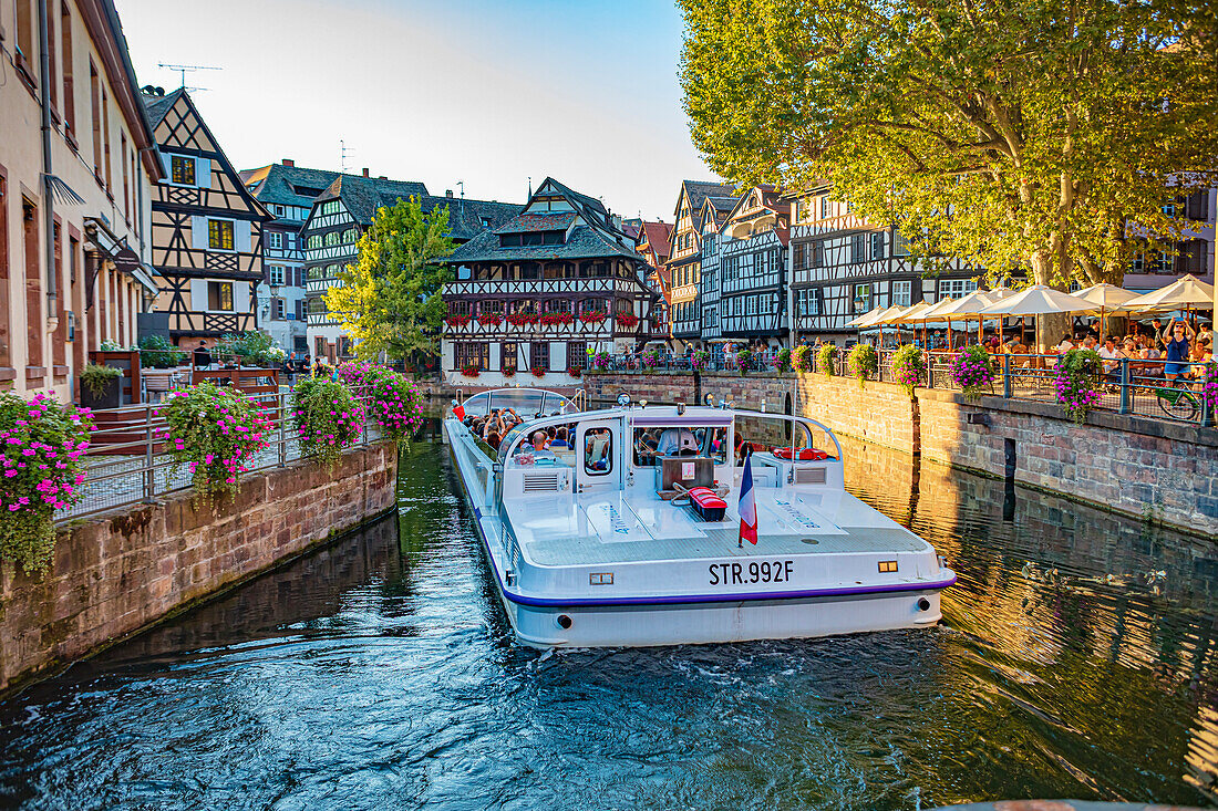 Petite France from Strasbourg in France