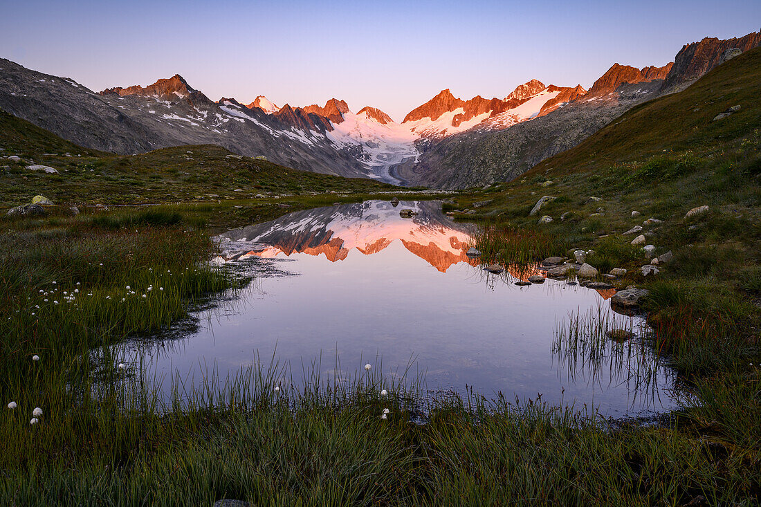 Sunrise at Oberaargletscher, Canton of Bern, Switzerland