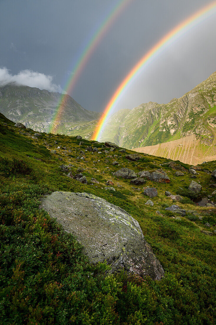 Rainbow at the Susten Pass
