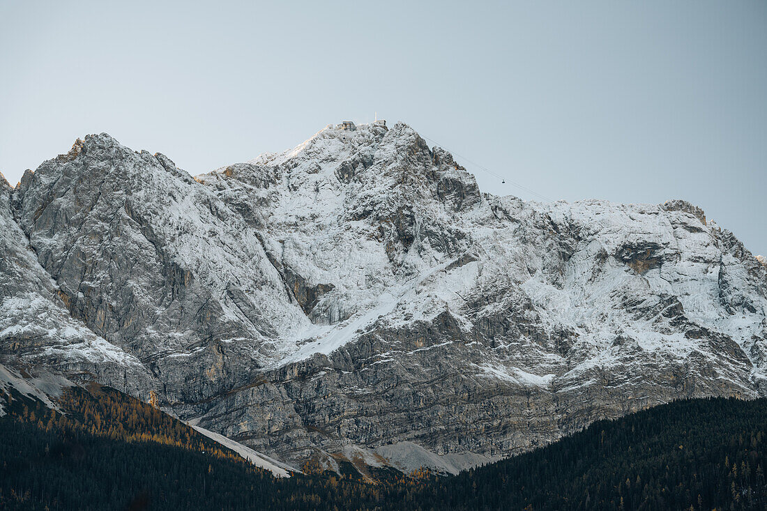 Atmospheric pictures from Eibsee in autumn