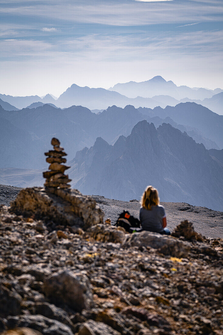 Bilder von der Sellagruppe in den Dolomiten, Südtirol, Italien