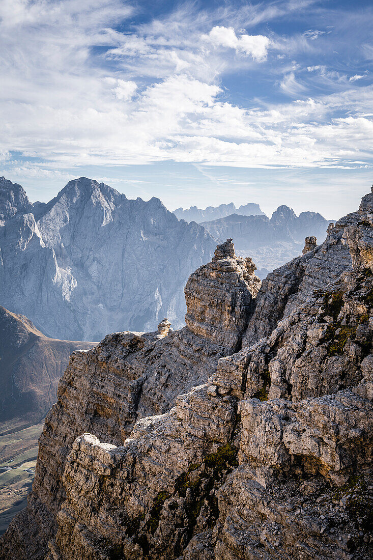 Pictures from the Sella group in the Dolomites