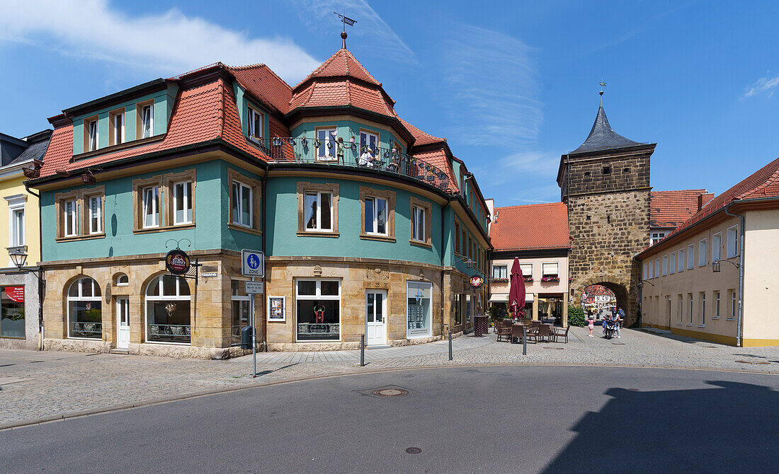 Korbmacherstadt Lichtenfels mit seiner historischen Altstadt, Landkreis Lichtenfels, Oberfranken, Franken, Bayern, Deutschland