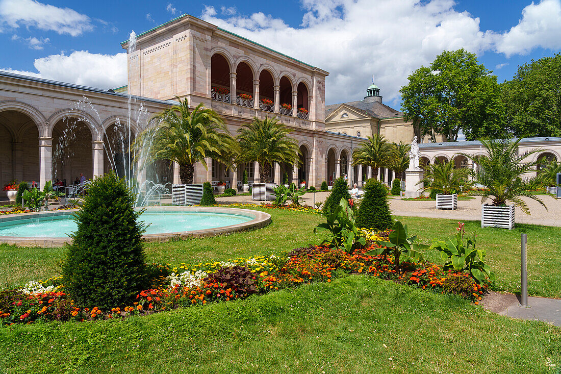 Regentenbau im Staatsbad Bad Kissingen, Unterfranken, Franken, Bayern, Deutschland