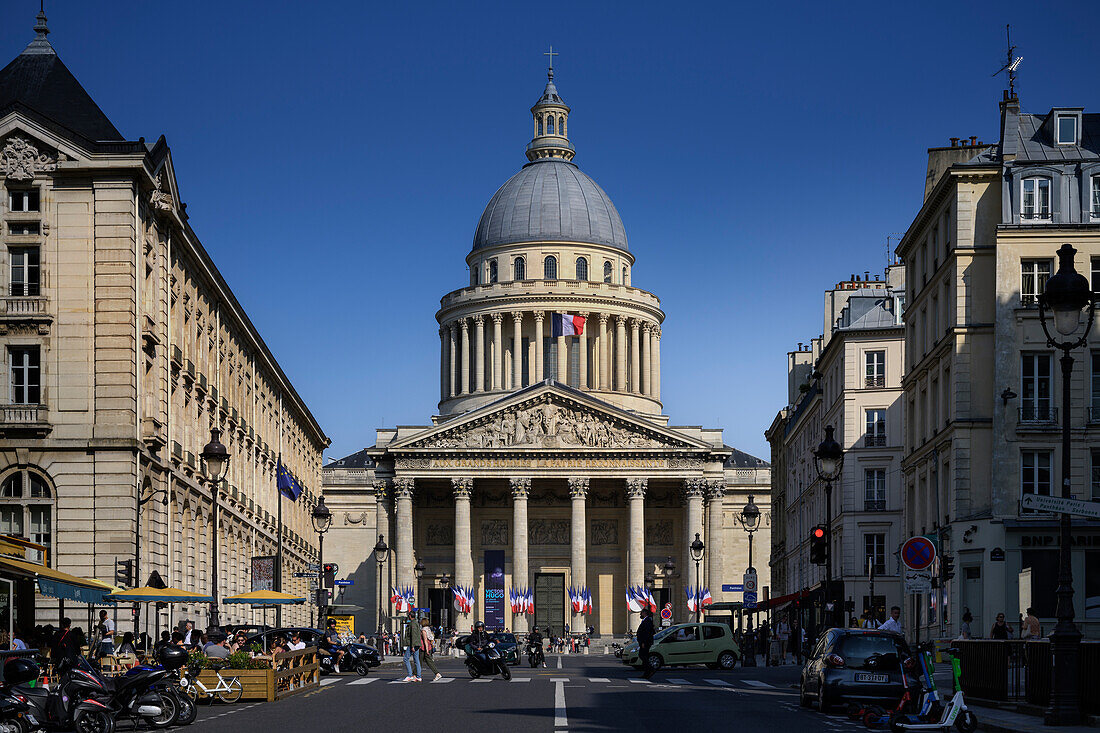 das Mausoleum Panthéon, Paris, Île-de-France, Frankreich, Europa