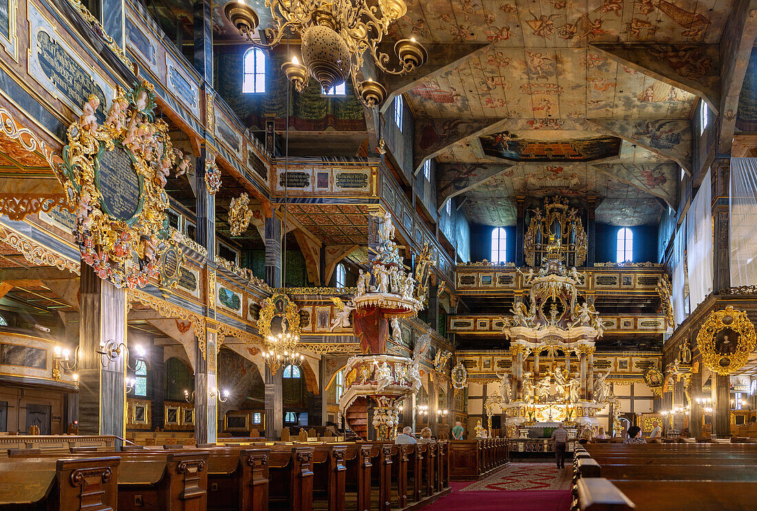 Evangelical Peace Church of the Holy Trinity (Kościół Pokoju; Kosciol Pokoju) in Świdnica (Schweidnitz, Swidnica) in the Dolnośląskie Voivodeship of Poland