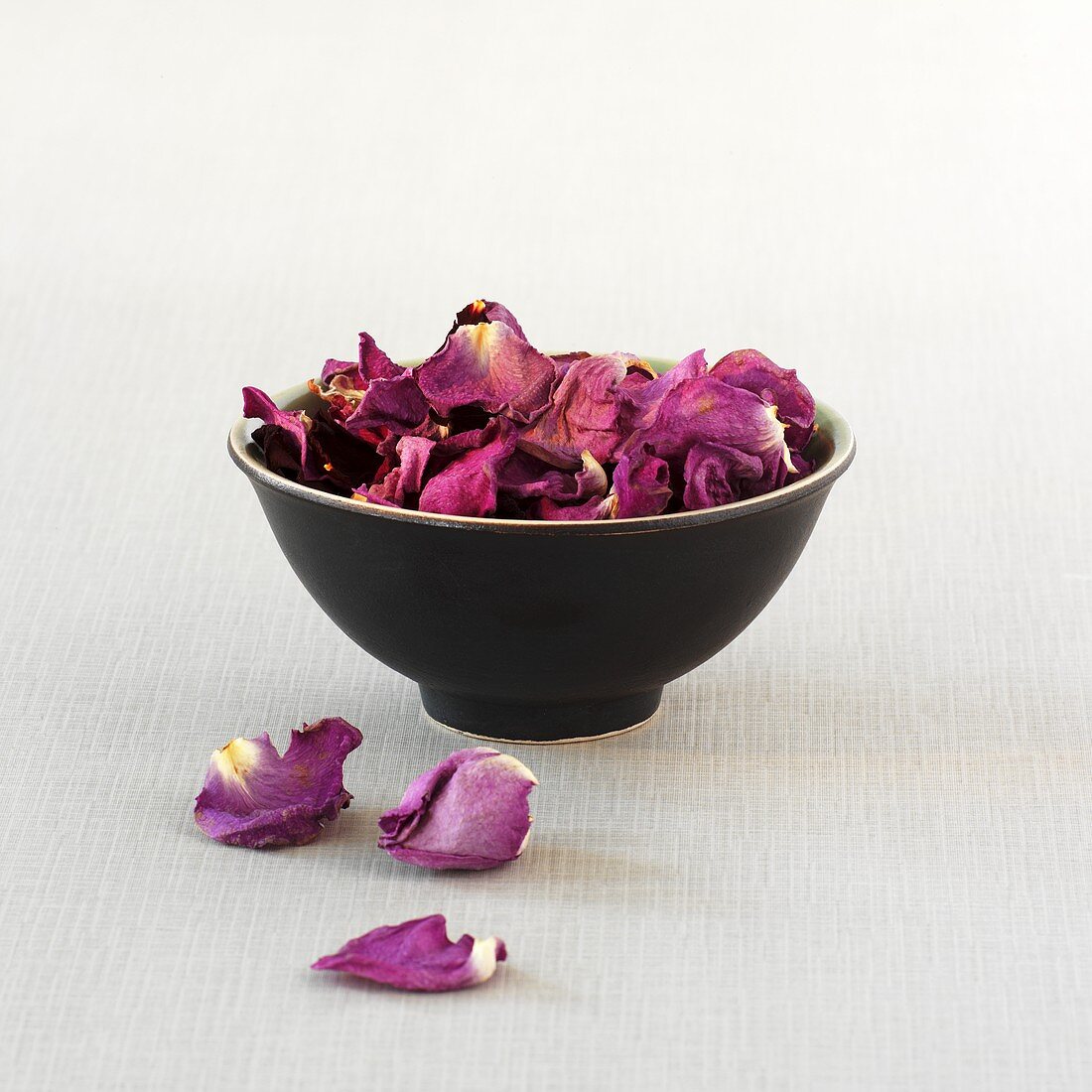 Dried rose petals