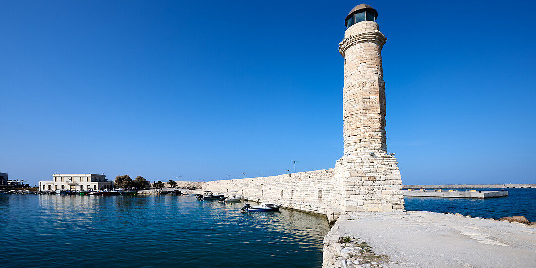 Leuchtturm von Rethimnon, Kreta, Griechenland