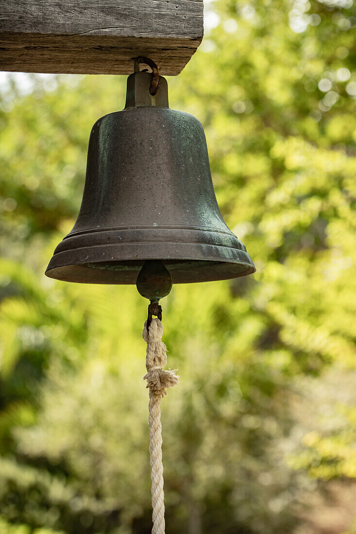 A bell with a rope