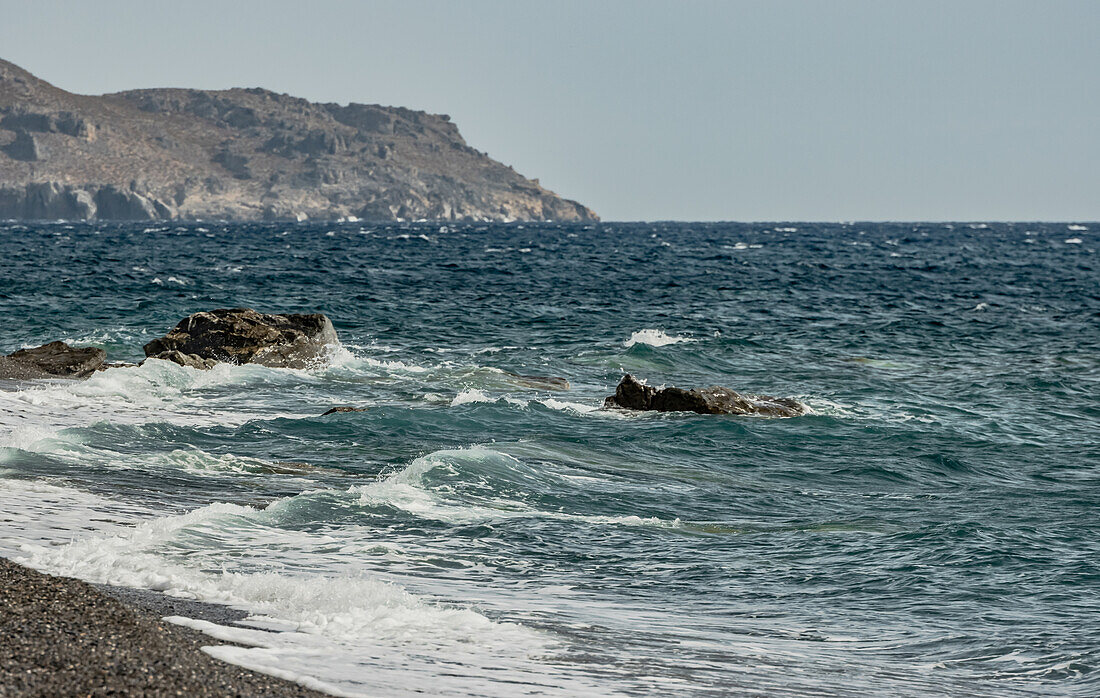 Felsen im Meer, Griechenland, Europa