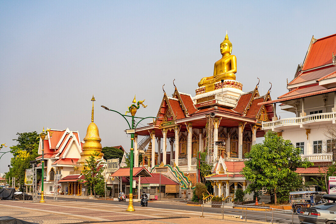 Der buddhistische Tempel Wat Lam Duan in Nong Khai, Thailand, Asien   