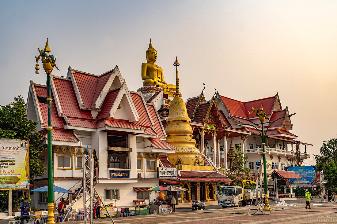 The Buddhist temple Wat Lam Duan in Nong Khai, Thailand, Asia