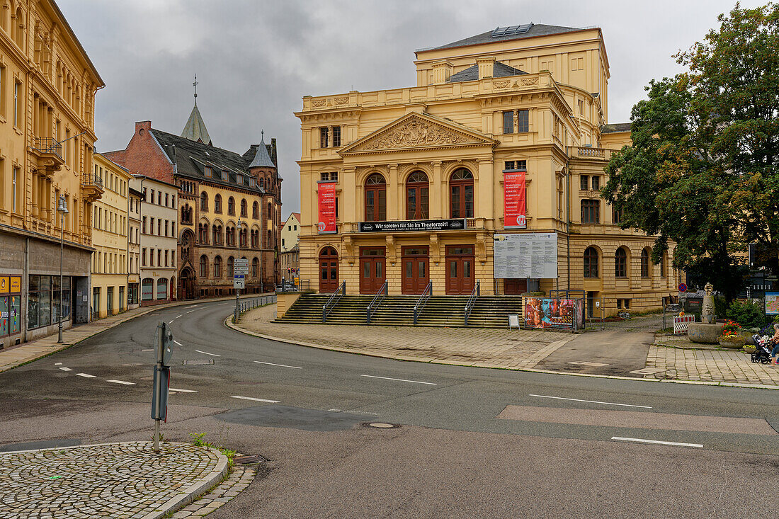 Theater in der Skatstadt Altenburg, Thüringen, Deutschland